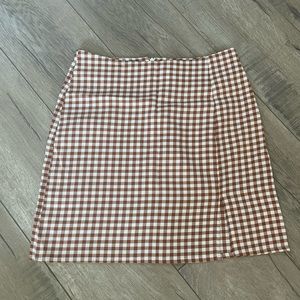 Checkered cute mini